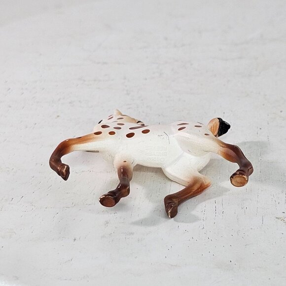 Breyer Stablemate Trotting Foal Baby Horse Brown Leopard Appaloosa #5308 - Picture 4 of 8